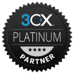 3CX Platinum Partner Logo