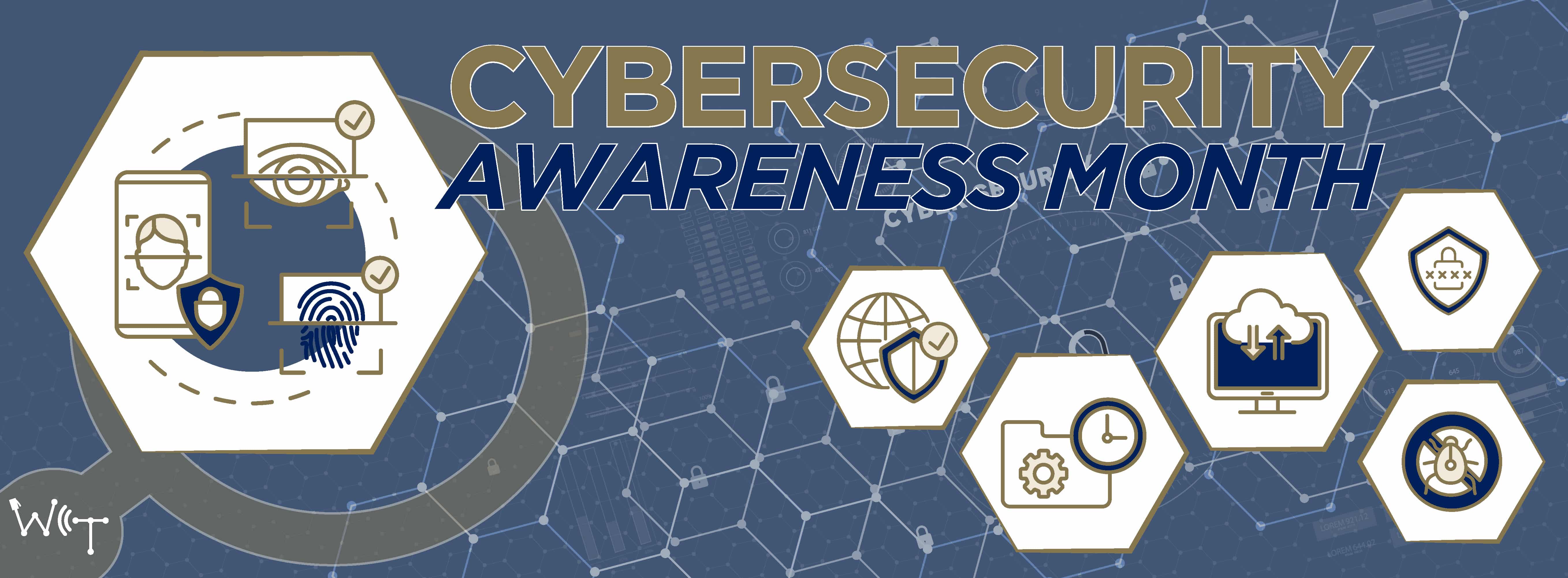 Cybersecurity Awareness Month October Blog Header